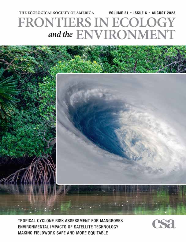 fee.v21.6.cover Frontiers in Ecology and the Environment