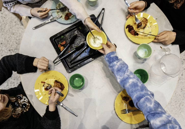 School lunch in Copenhaen